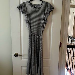Striped cotton Dress